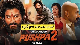 Pushpa 2 Full Story In Telugu | Pushpa 2 The Rule | Pushpa 2 Movie Story In Telugu | Pushpa