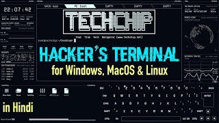 Hollywood style terminal emulator for windows, MacOS & Linux [Hindi]