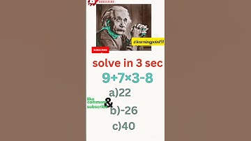 Math Puzzle||Brain Teaser 😎 #shortsfeed #viral #beast  #music #beastmode2
