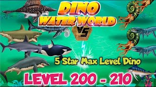 DINO WATER WORLD | 5 STAR MAX LEVEL DINO (LEVEL 200-210) screenshot 4