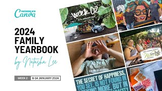 Project Life® 2024 Yearbook with Canva | Week 2