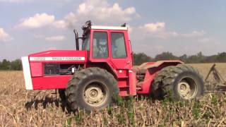 Massey Ferguson 5200 4wd Tractor and 820 Disk