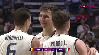 Men- Belgium vs Italy - Highlight - Volleyball Nations League 2026