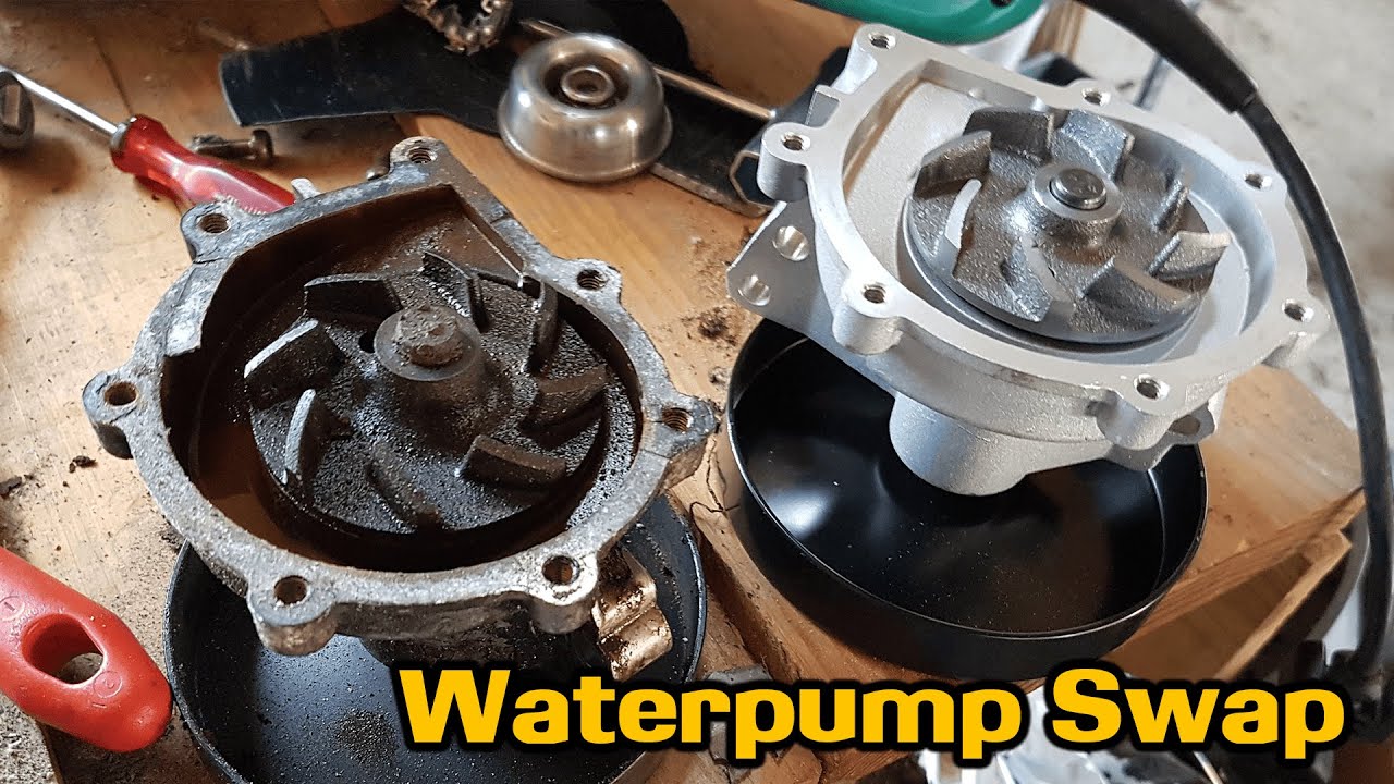 How to change the Waterpump on a SAAB 900 NG