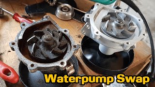 How to change the Waterpump on a SAAB 900 NG