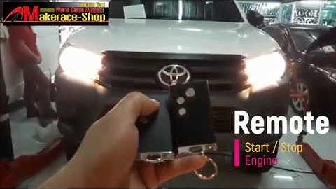 Toyota Revo ติดตั้ง Keyless Entry / Push Start / Remote Start