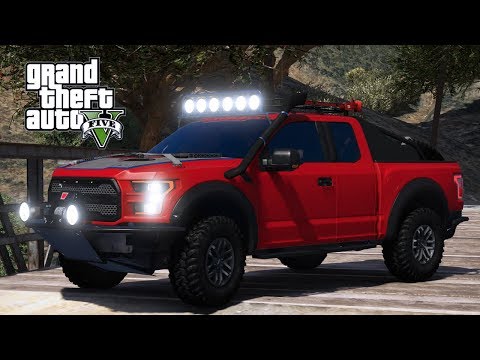 GTA 5 VIDA REAL|DIA DE RUTAS 4X4 EN UNA FORD RAPTOR 2018 MODIFICADA|EdgarFtw