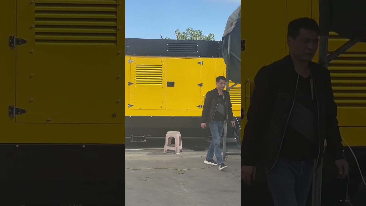 Tewatt High-Pressure Air Compressor 1420cfm/35bar Noise Test Experiment, We Keep Striving!