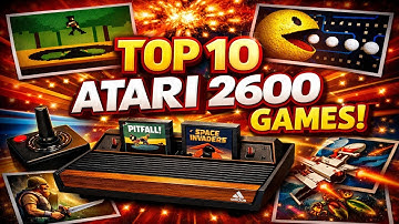 Atari 2600 Setup Guide & Installation Settings & My Top 10 Games