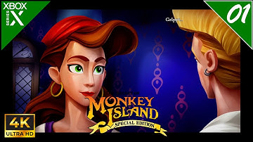 The Secret of Monkey Island Part 1 - The Three Trials - Xbox Series X 4K - No Commentary