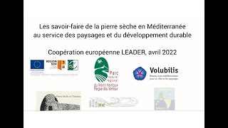 Vue Aérienne Du Projet De Restauration Pierre-Sèche - Méthamis