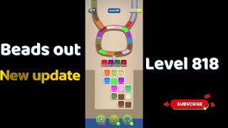 Beads Out Level 818 Walkthrough 🧩 | SolutionGuruji 🎮