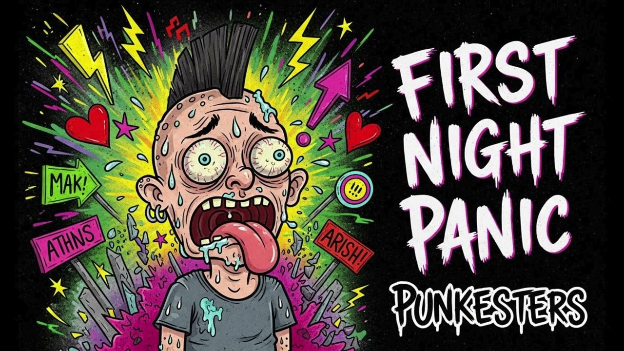 🎸 FIRST NIGHT PANIC – Funny Punk Rock Song About Losing Virginity | Punkesters
