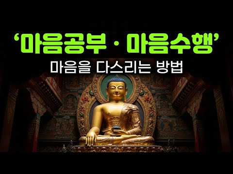 마음을 다스리면 인생이 달라진다 | 수행은 결국 ‘마음 수행’이다 | 마음공부, 마음수행의 요령 | 부처님이 전하신 절대 괴롭지 않은 마음 상태 만들기 #부처님가르침