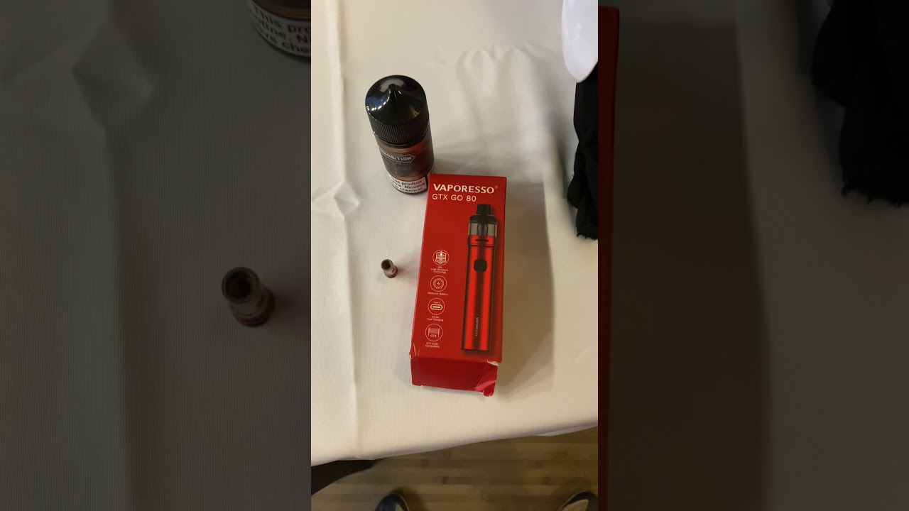 Vaporesso GTX GO 80 Unboxing and first Impressions!!