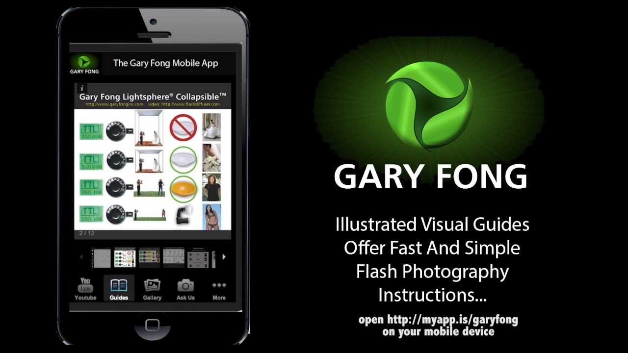 The GARY FONG Mobile App for iPhone, iPad, Android