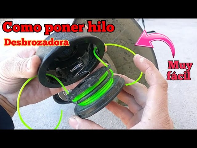 Cabezal de hilo Universal para Desbrozadoras hilos pre cortados