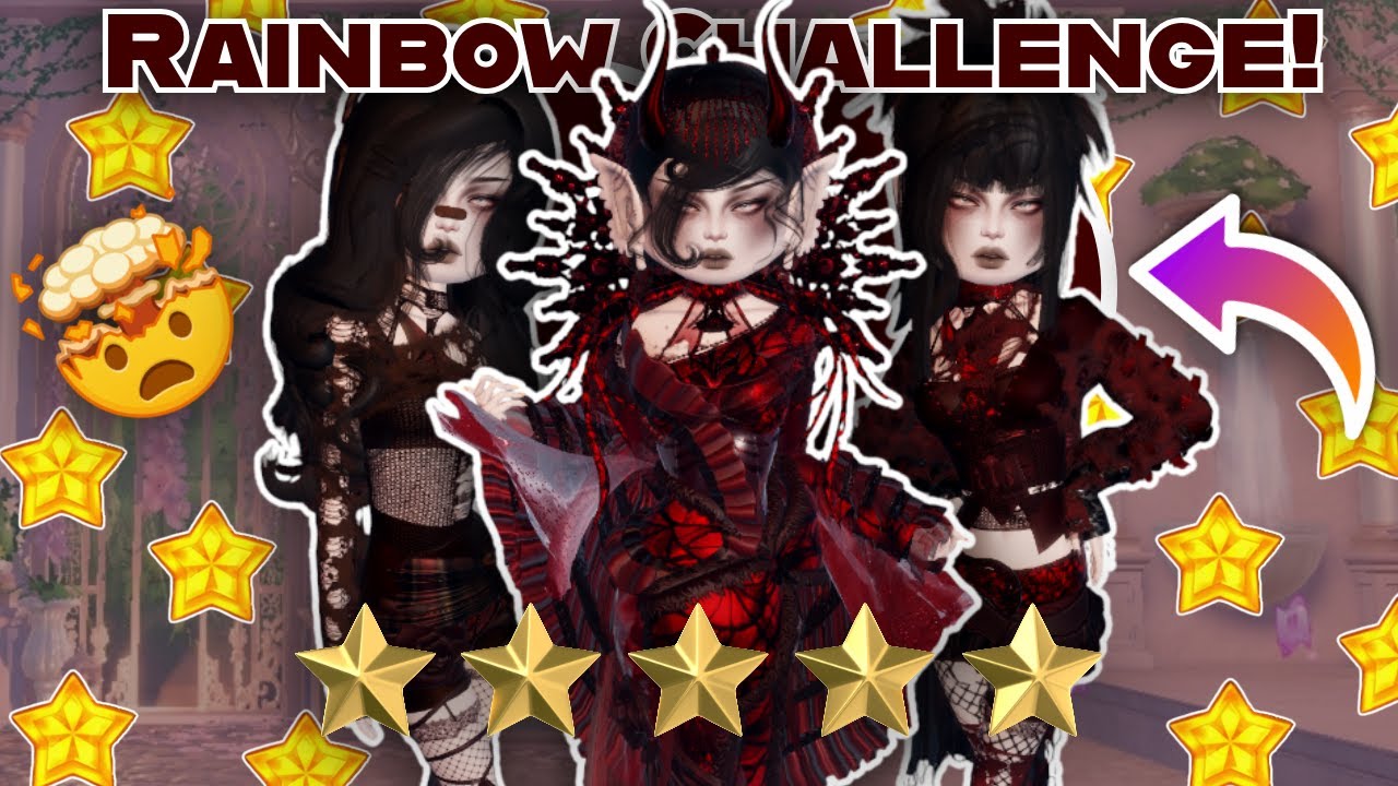 *ИСПОЛЬЗУЙТЕ КРАСНЫЙ ЦВЕТ ТОЛЬКО НА ГЛАВНЫХ СЕРВЕРАХ* ИСПЫТАНИЕ «РАДУГА» В РЕЖИМЕ «ОДЕТЬСЯ, ЧТОБЫ...