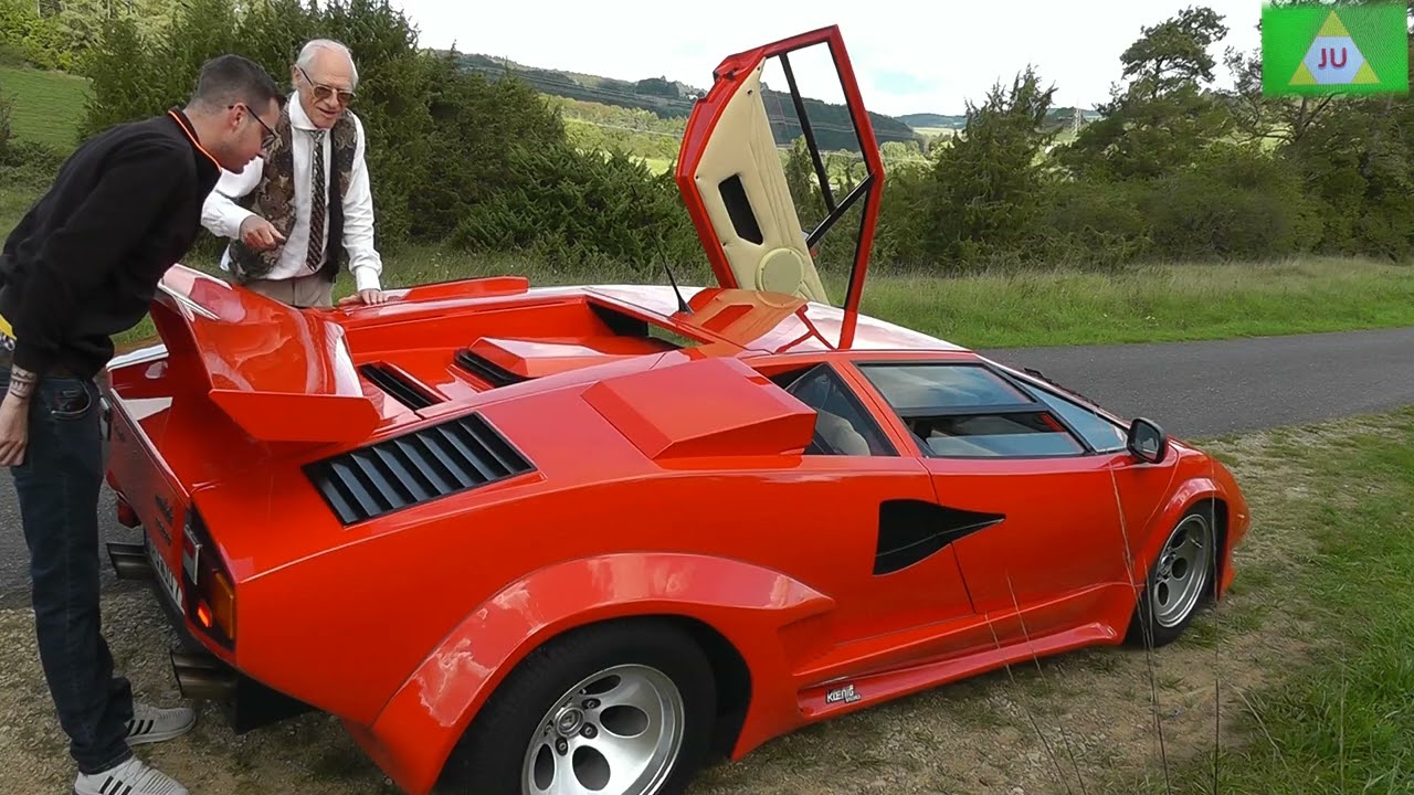 Countach in der grünen Natur Teil 60