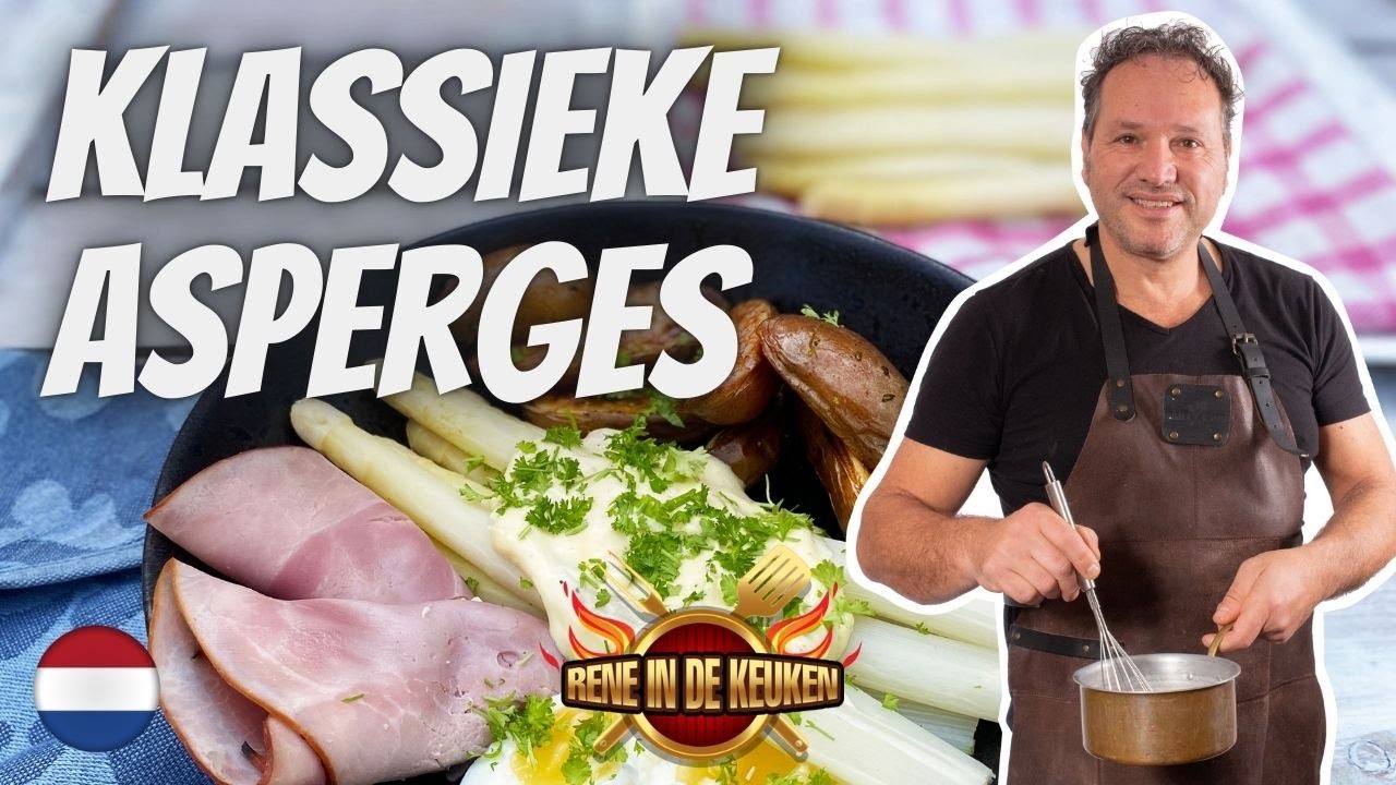Klassieke asperges met hollandaisesaus