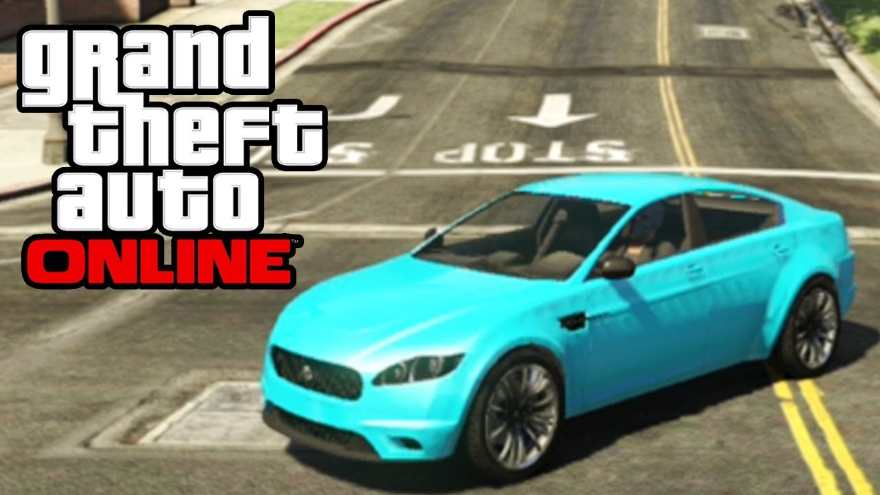 GTA 5 Online Secret/Rare Fluorescent Blue Paint Job! "GTA Online