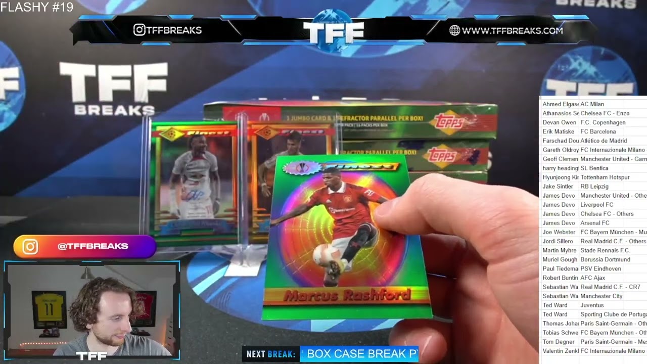 TOPPS UCC FINEST FLASHBACKS 22/23 6 BOX CASE BREAK #9