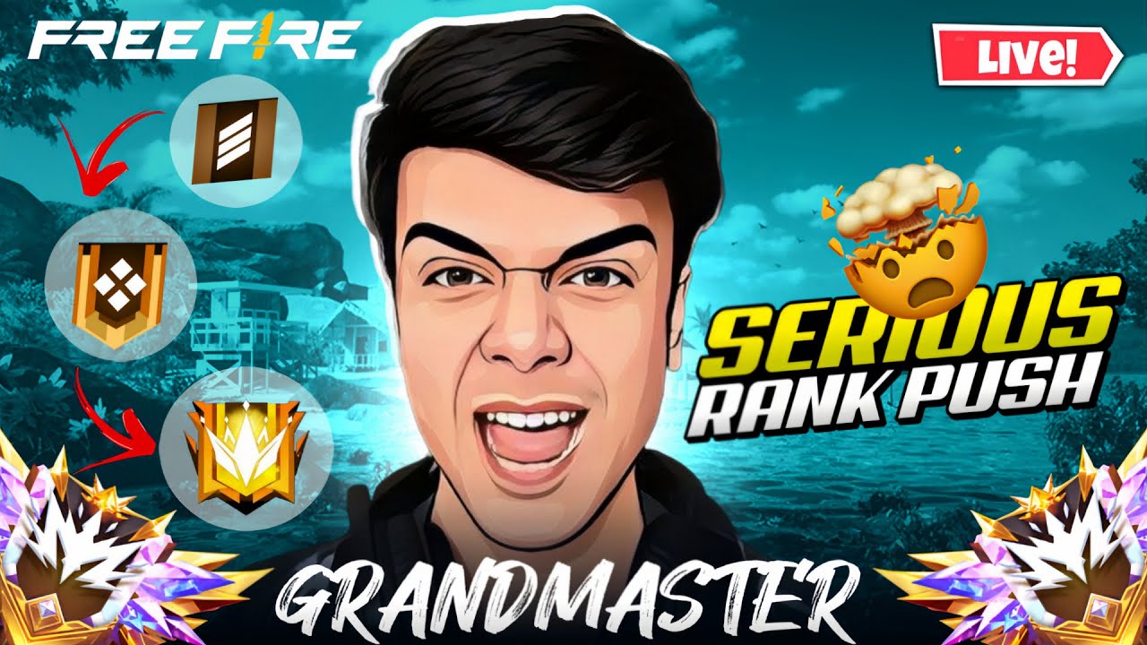 🔴 [LIVE] NEW SEASON GRANDMASTER LIVE RANK PUSH 😎 GARENA FREE FIRE 🎯 # ...