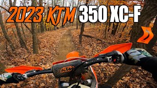 2023 KTM 350 XCF  First Ride & Impressions