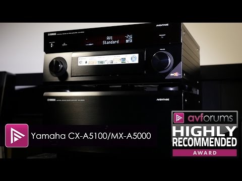 Yamaha CX-A5100 AV Processor and MX-A5000 11-Channel Amplifier Review