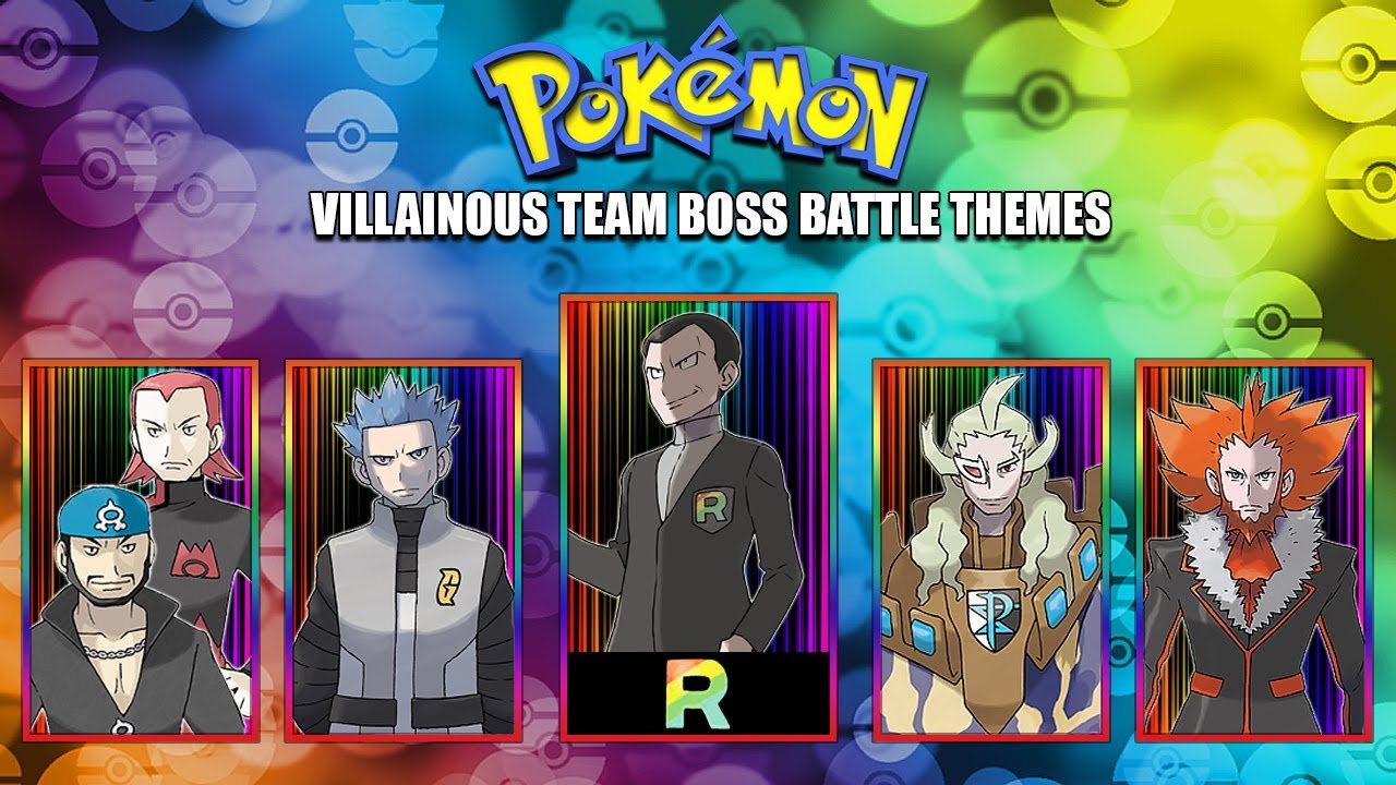 All Pokémon Villainous Team Boss Battle 