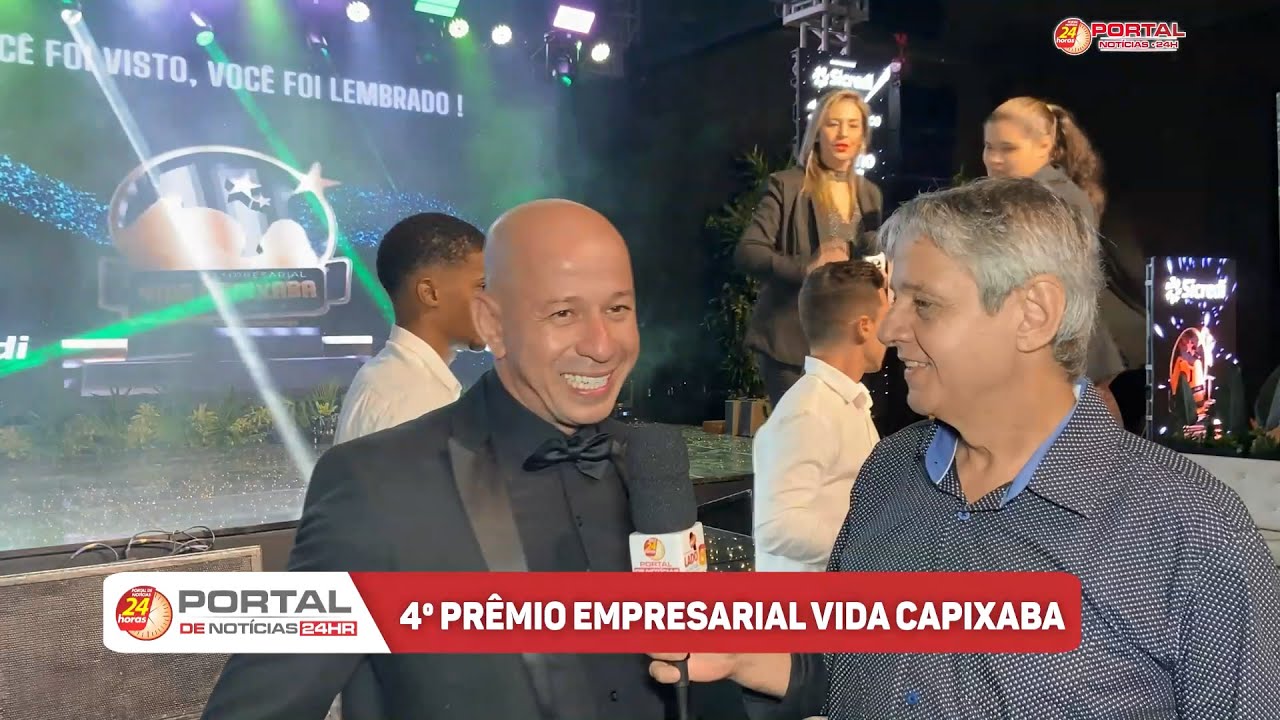 Prêmio Empresarial Vida Capixaba 2025 🎬      🎤 Neandro Senna • Organizador do Prêmio