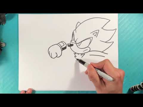 How to Draw SONIC vs SHADOW