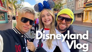 DISNEYLAND VLOG!!! Park Hopping At California Adventure! Toon Town, Disney Snack \& More! April 2024!