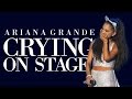 Ariana Grande Crying On Stage 2020