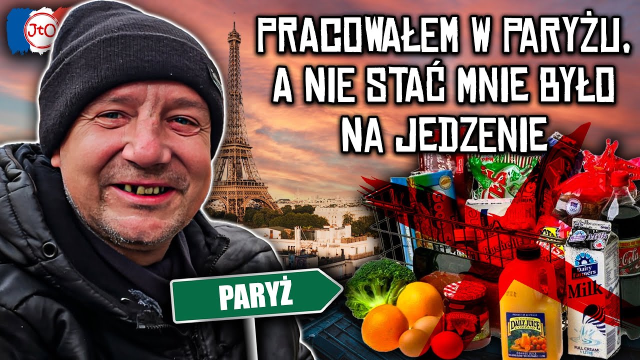 PARYŻ 🇫🇷 – PRACOWAŁEM 💼, a NIE STAĆ mnie BYŁO na JEDZENIE 🍞❗