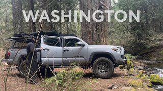 Tacoma Overland Truck Camping / Searching for the Best Camp