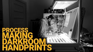 Making Darkroom Handprints with a Legend