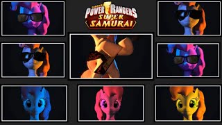 Power Rangers Samurai Acapella + Guitar SFM Ponies