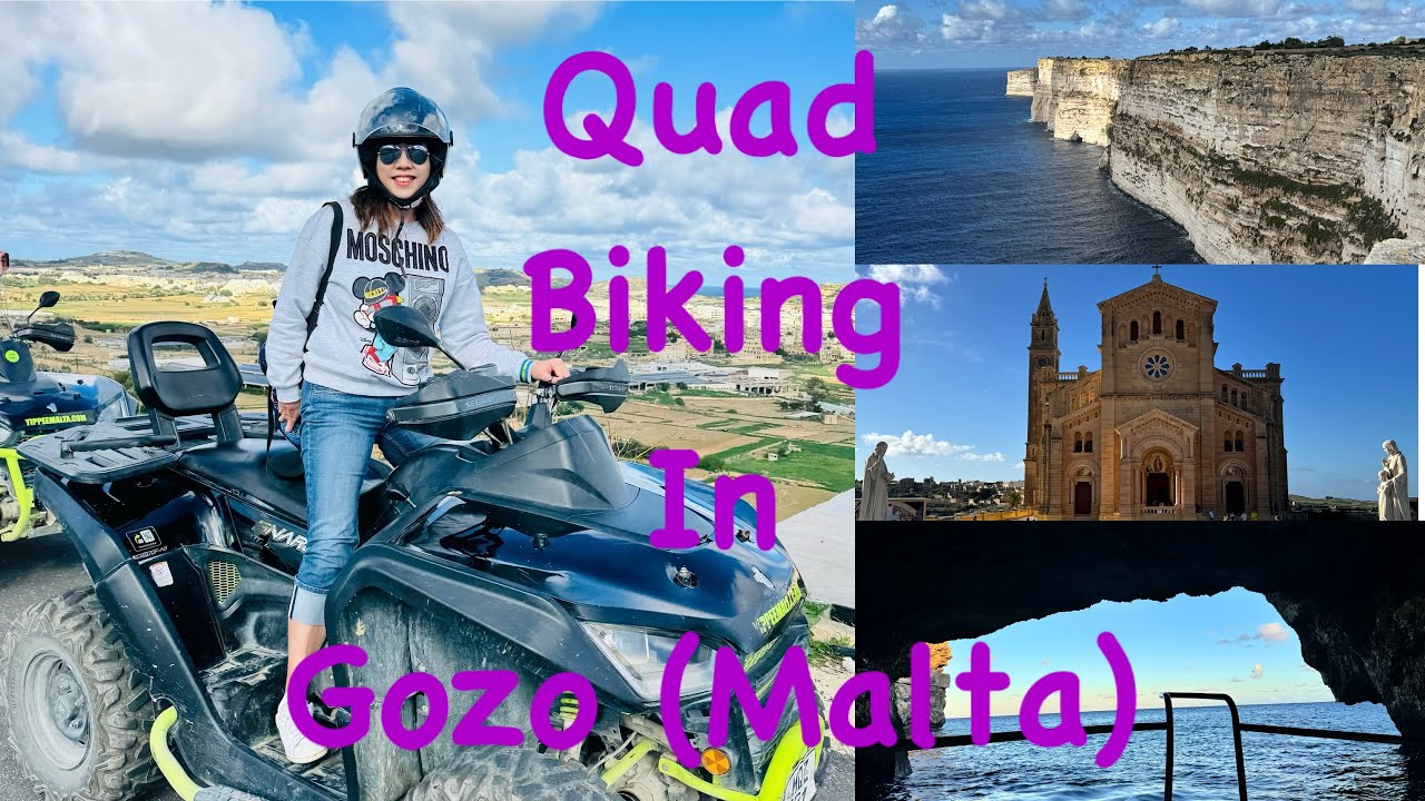 A fun quad-biking day at Gozo. From boat ride from Malta to off beaten paths and hot spots in Gozo.