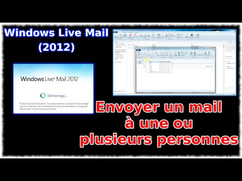 Vidéo: Où est mon carnet d'adresses Windows Live Mail ?