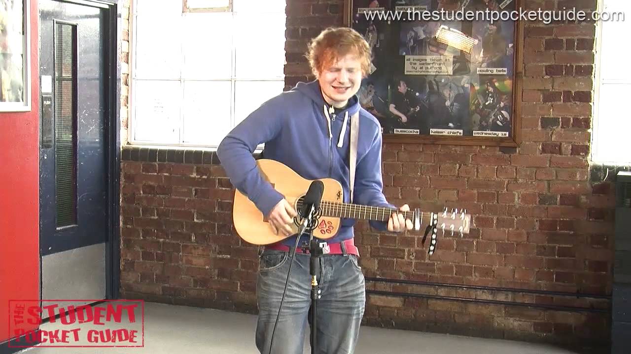 Ed Sheeran - The A Team | SPGtv - YouTube
