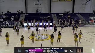 #5 Marian Women's Basketball vs Mount Vernon Nazarene