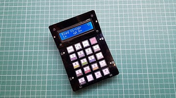 KKmoon calculator kit with built-in resistor / LED / HEX functions (electronics tutorial)