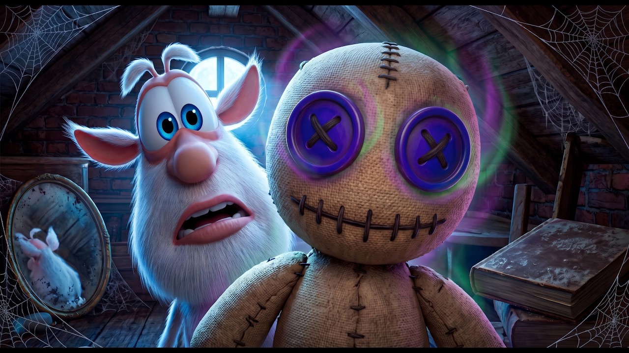 Booba 🎃 Haunted Attic & Spooky Night Mysteries 👻 Funny Cartoon | Super Toons TV - Cartoons