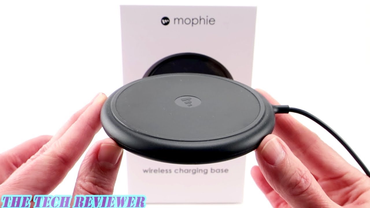 Mophie Wireless Charging Base  Stylish  Convenient and Optimized for iPhone 