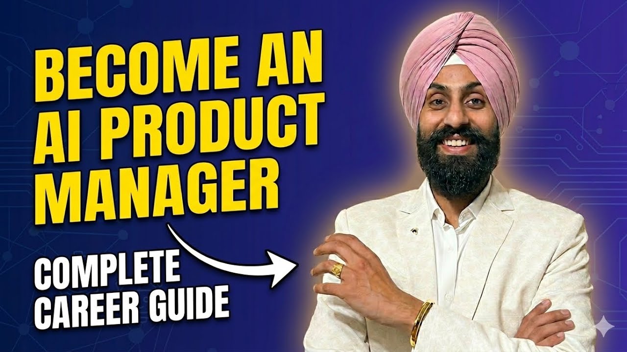 AI in product Management | Become an AI product Manager - YouTube