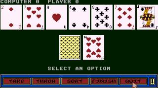 ATARI ST Gin Rummy ANOTHER STE FALCON CHIPTUNE MUSIC 04:26 Sharples, Dean Deano '96&IN AMIGA PONTOON screenshot 4