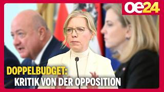 'Nur eine Gruppe hat ordentlich etwas zu feiern' - Doppelbudget: Kritik von der Opposition