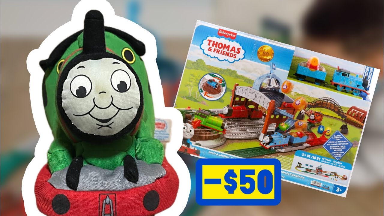 Thomas & Friends - Набор для доставки бочки Перси для загрузки и запуска!