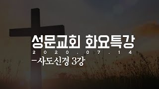 20200714 평택 성문교회 화요특강 사도신경 3강 김인천 목사